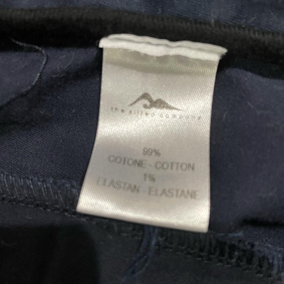 The Silted Company, large, navy blue pants, drawstring waist. - Picture 8 of 11